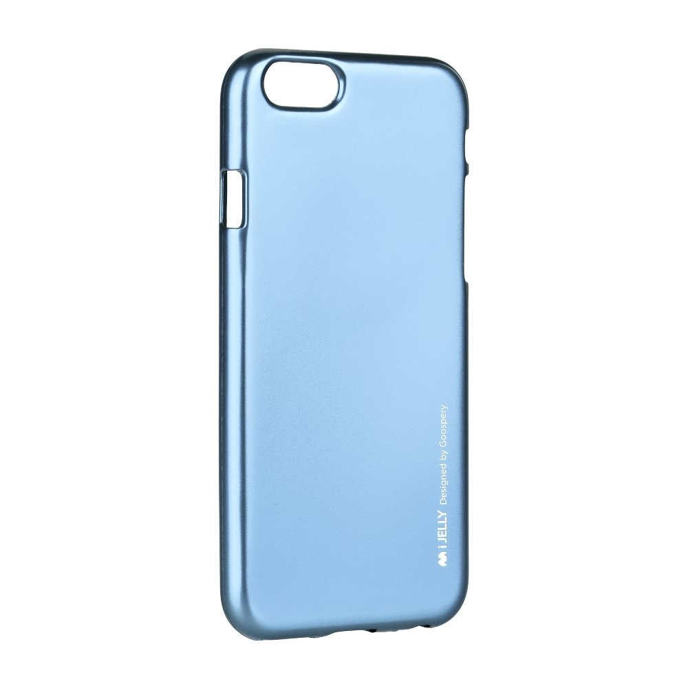 Samsung Galaxy A20 / A30 SM-A205F / A305F, TPU szilikon tok, Mercury i-Jelly, matt hatású, kék (84108)