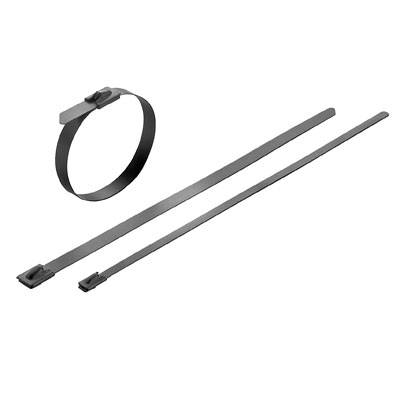 Weidmüller 1015270000 SCT-C 4.6/360 Kábelkötöző 360 mm 4.6 mm Ezüst Bevonattal 100 db (1015270000)