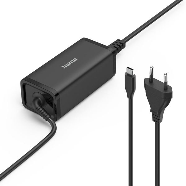 Hama univerzális Notebook töltő Type-C Gan "PD" 5-20V,100W (00200024)