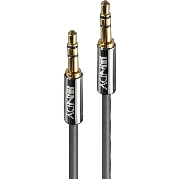 Lindy 35321 lydkabel 1 m 3.5mm Anthracit
