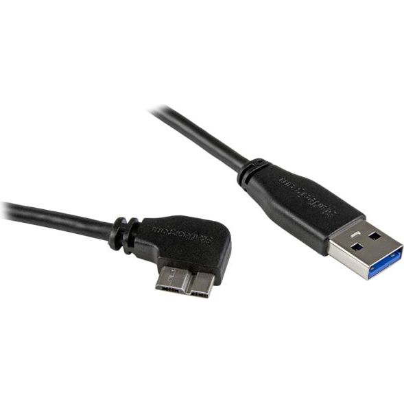 StarTech.com USB3AU50CMRS USB-kabel USB 3.2 Gen 1 (3.1 Gen 1) 0,5 m USB A Micro-USB B 5 Gbit/s Zwart