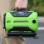 Greenworks G24IN mini Akkumulátoros kompresszor (Akku és töltő nélkül)