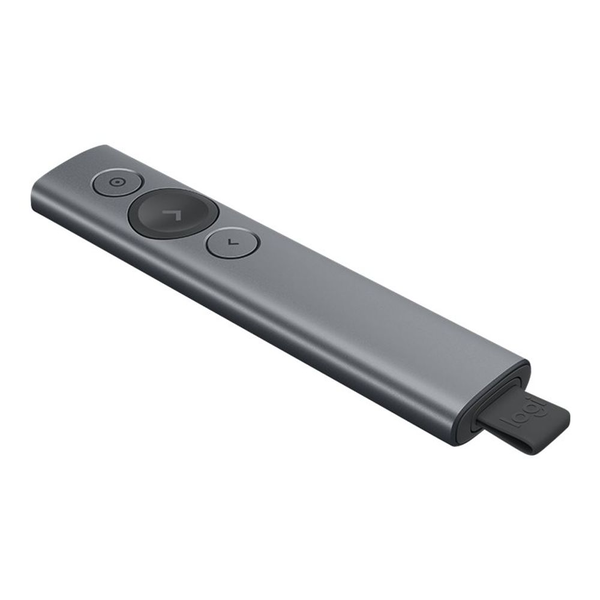 Logitech Spotlight мултимедиен презентатор Bluetooth/RF Сив
