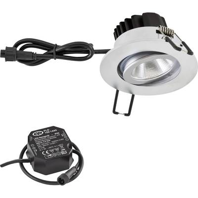 EVN PC650N615D2W EVN Lichttechnik LED-es beépíthető lámpa LED Fixen beépített LED-es 6 W Króm (PC650N615D2W)