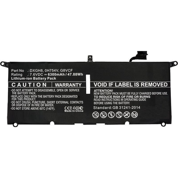 CoreParts MBXDE-BA0082 ricambio per laptop Batteria