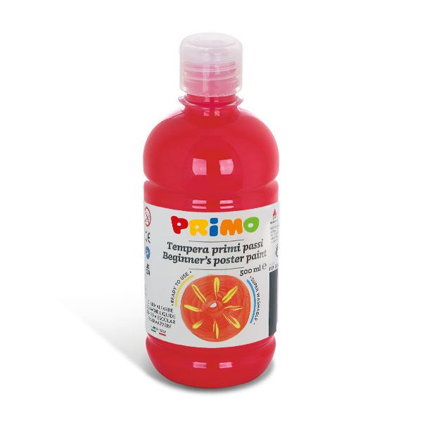 Primo 380 tempera 500ml sötétpiros (202BR500380) (202BR500380)