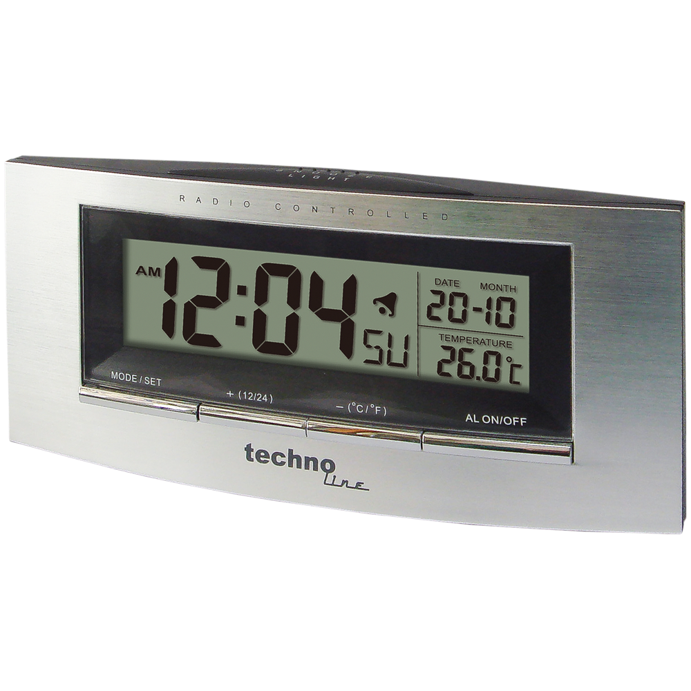 Technoline WT182 Ébresztő óra - Ezüst (WT 182)