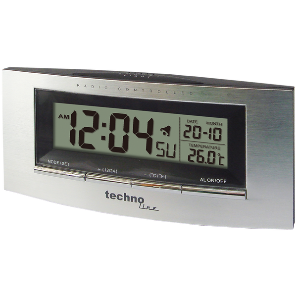 Technoline WT182 Ébresztő óra - Ezüst