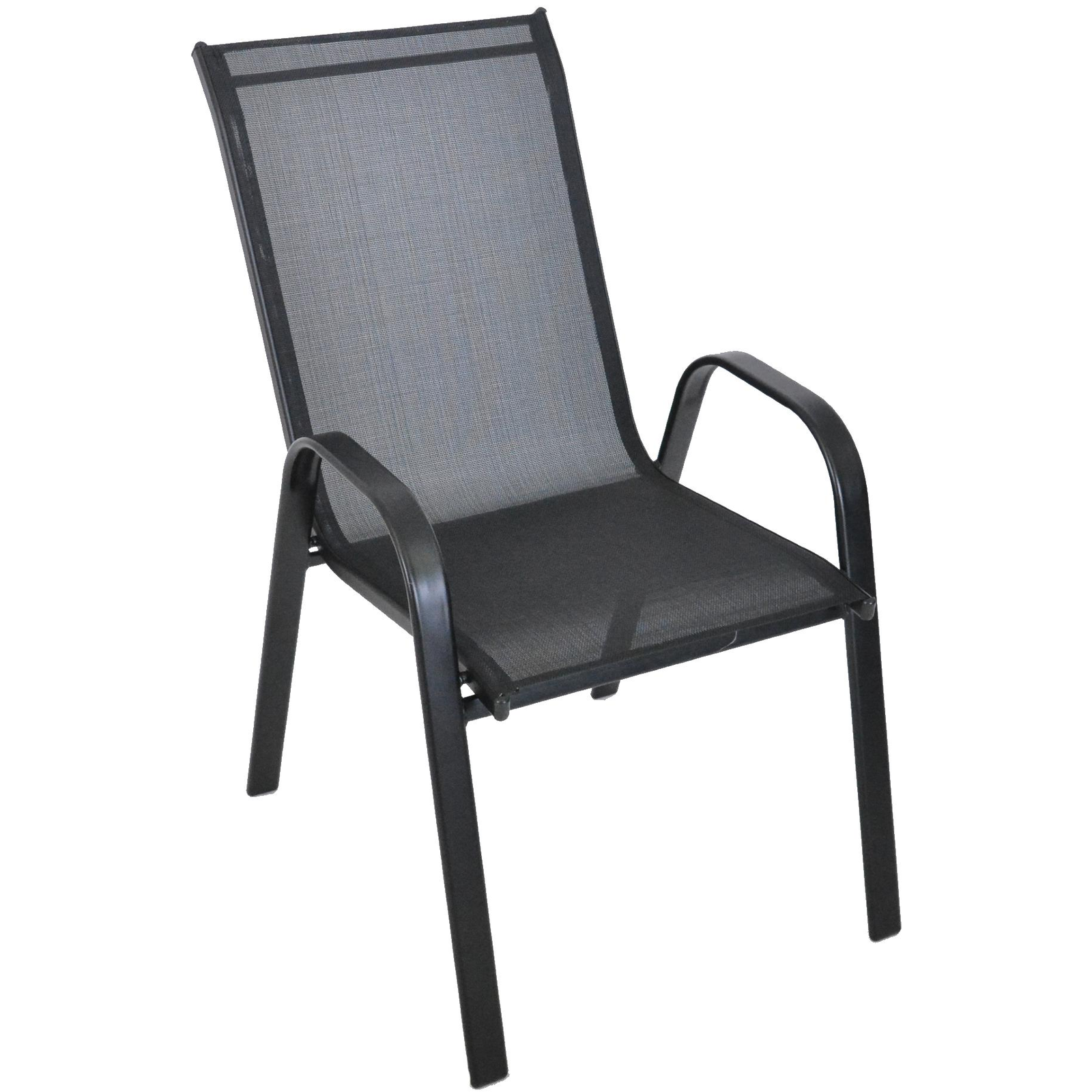 ROJAPLAST Sofie kerti karosszék, fém, fekete (YLTC-012)