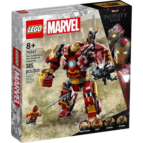 LEGO Marvel Bosszúállók - Hulkbuster: Wakanda csatája