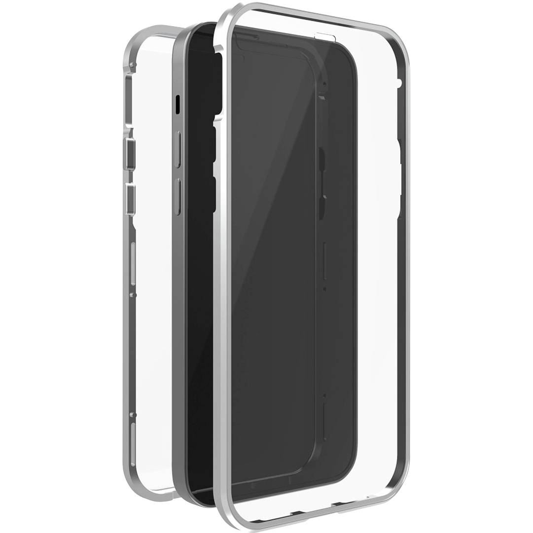 Black Rock 360° Glass Cover Apple iPhone 13 tok ezüst (1170TGC08) (1170TGC08)