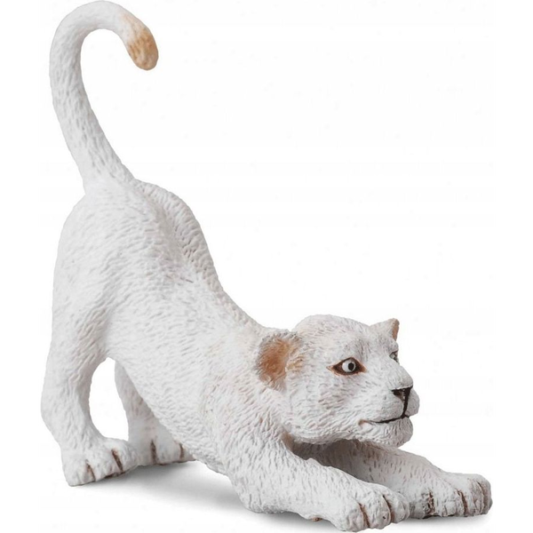 Figurka Collecta COLLECTA FIGURKA BIAŁE ROZCIĄGAJĄCE SIĘ LWIĄTKO