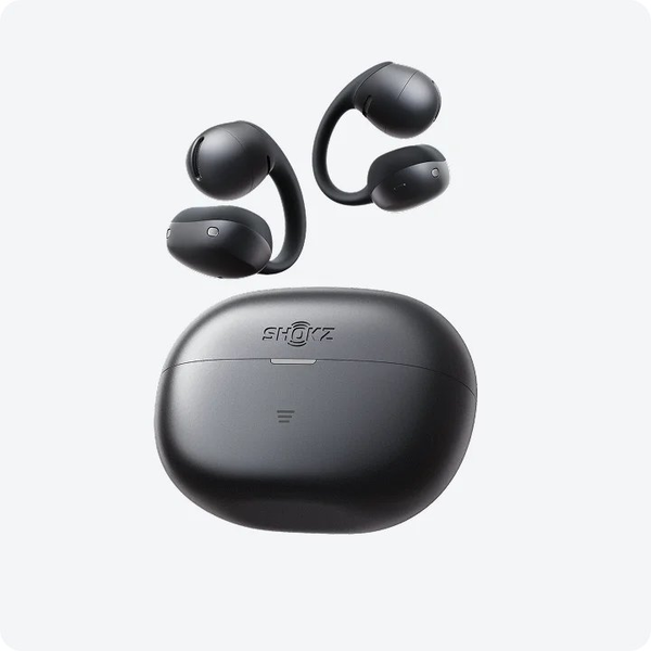 SHOKZ OpenDots Air Headset Trådløs Øre-clip-on Opkald/Musik/Sport/Hverdag Bluetooth Sort