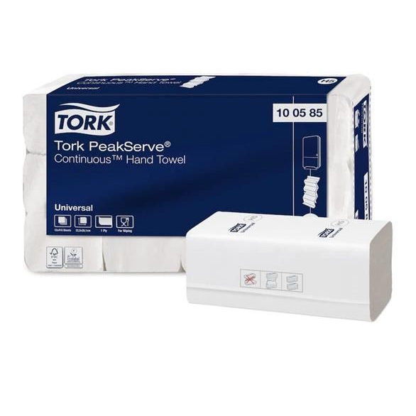Tork PeakServe kéztörlő, hajtogatott H5 fehér (100585) (Tork100585)