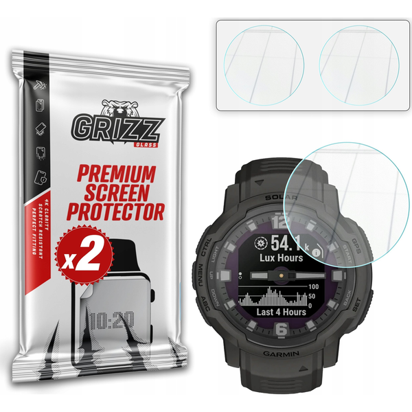 Szkło hybrydowe GrizzGlass HybridGlass do Garmin Instinct Crossover