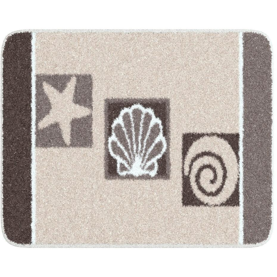 LineaDue Aquatica Fürdőszobai szőnyeg, szürkésbarna, 40×50 cm (b4113-192001256)