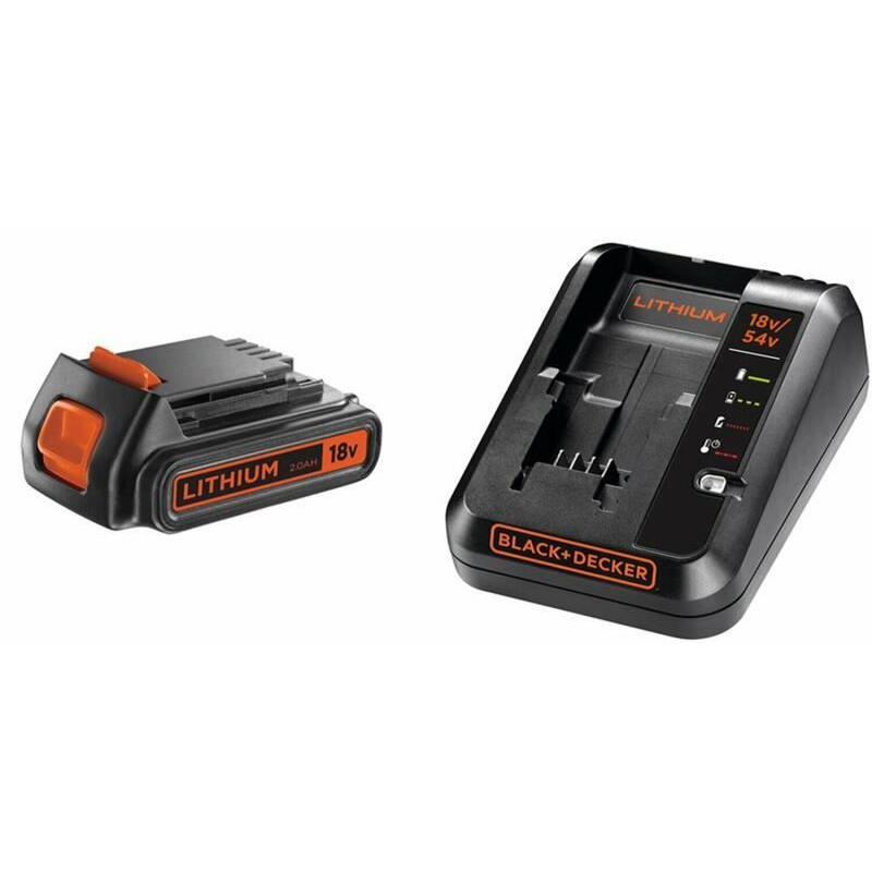 Black & Decker BDC2A20-QW 18V akkumulátor és töltő (BDC2A20-QW)