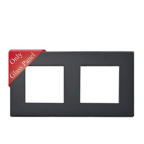 SMARTZILLA moduláris 2-es üveg keret fekete (2036102) (smart2036102)