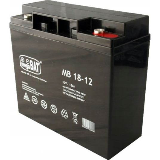 MPLPower MB 18-12 12 V 18Ah AGM VRLA Akkumulátor