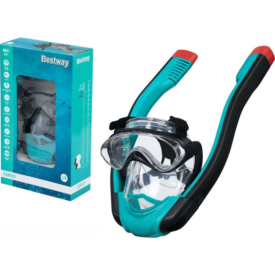 Цялолицева шнорхел маска S/M Bestway 24060