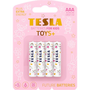 TESLA Alkáli Elem AAA TOYS+ GIRL[4x120]