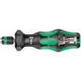 826 T Kraftform Turbo Bits-Handhalter (schwarz/grün, mit Rapidaptor Schnellwechselfutter)