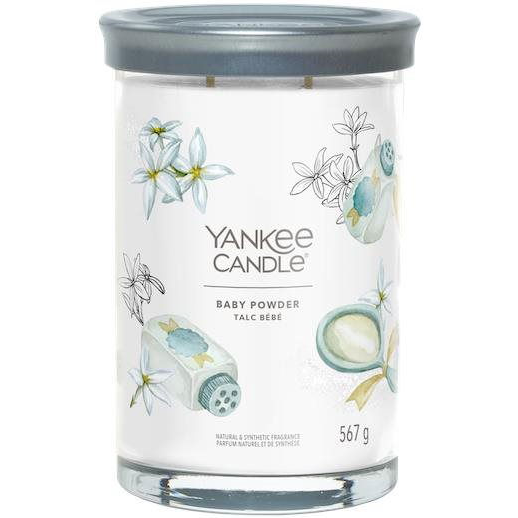 YANKEE CANDLE Signature 2 kanóc Baby Powder 567 g (5038581143781)