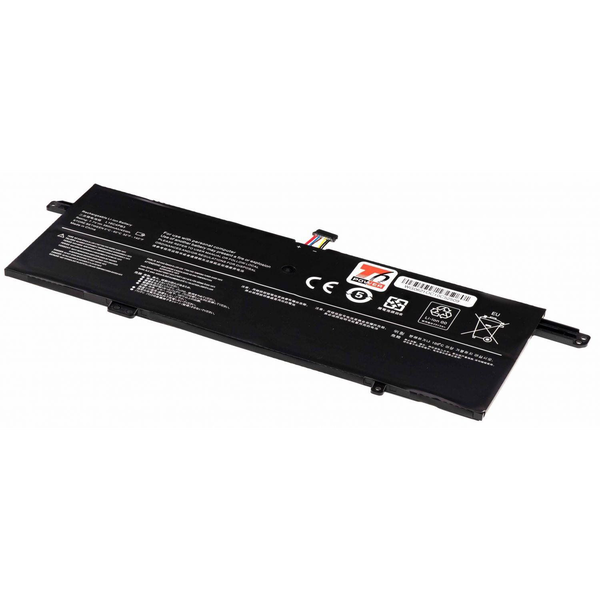 T6 Power Lenovo IdeaPad 720s-13IKB, Li-Poly, 7,7 V, 5800 mAh (45 Wh), fekete