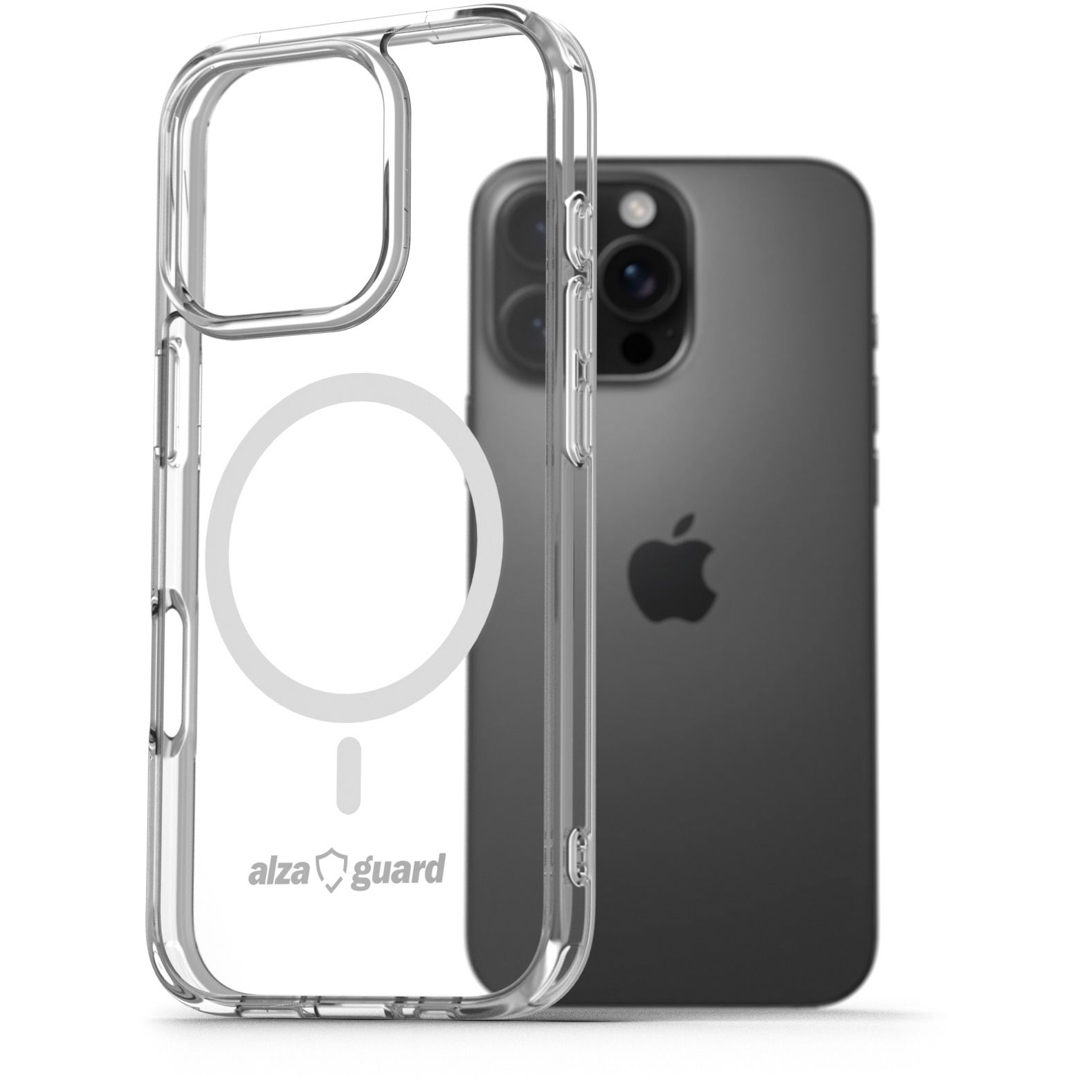 AlzaGuard iPhone 16 Pro Crystal Clear TPU Compatible with Magsafe tok (AGD-PCMT32Z)