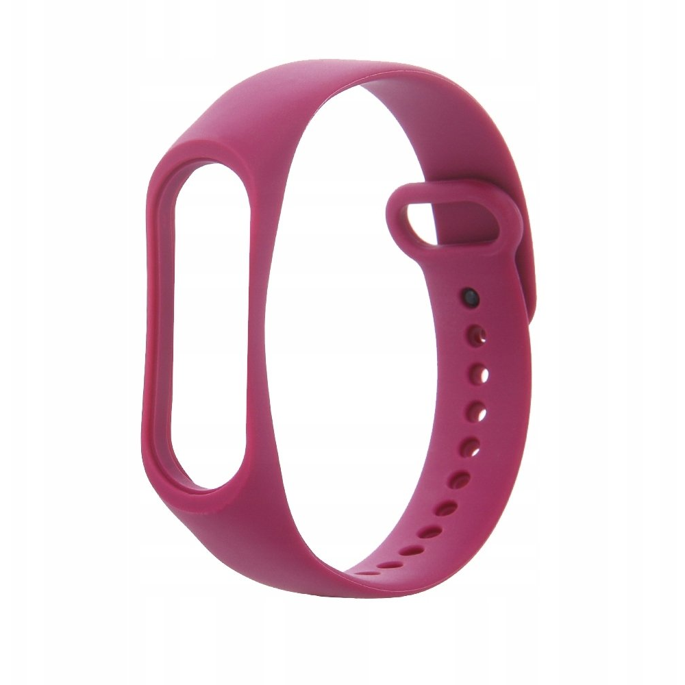 Szilikon Szíj Xiaomi Mi Band 8 Málnapiros (OEM102473)