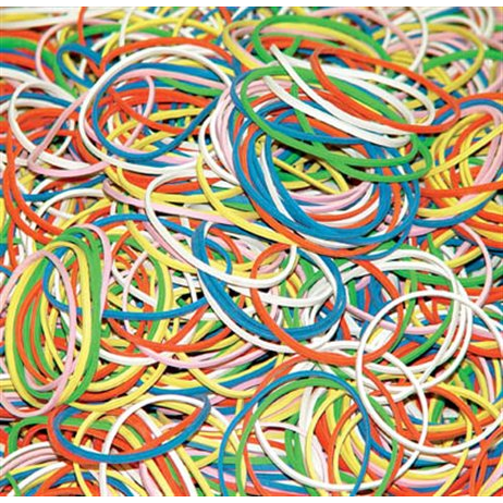 Donau 60x2mm Postázó gumi - 0.5Kg Vegyes színek (7785001PL-99)