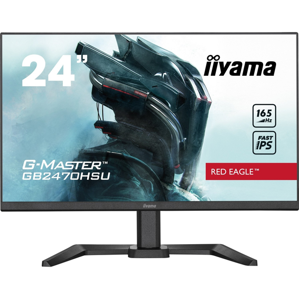 iiyama G-MASTER GB2470HSU-B5 LED display 61 см (24") 1920 x 1080 пиксела Full HD Черен