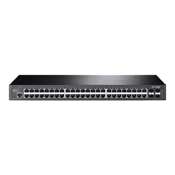TP-Link Omada SG3452 netværksswitch Administreret L2+ Gigabit Ethernet (10/100/1000) 1U Sort