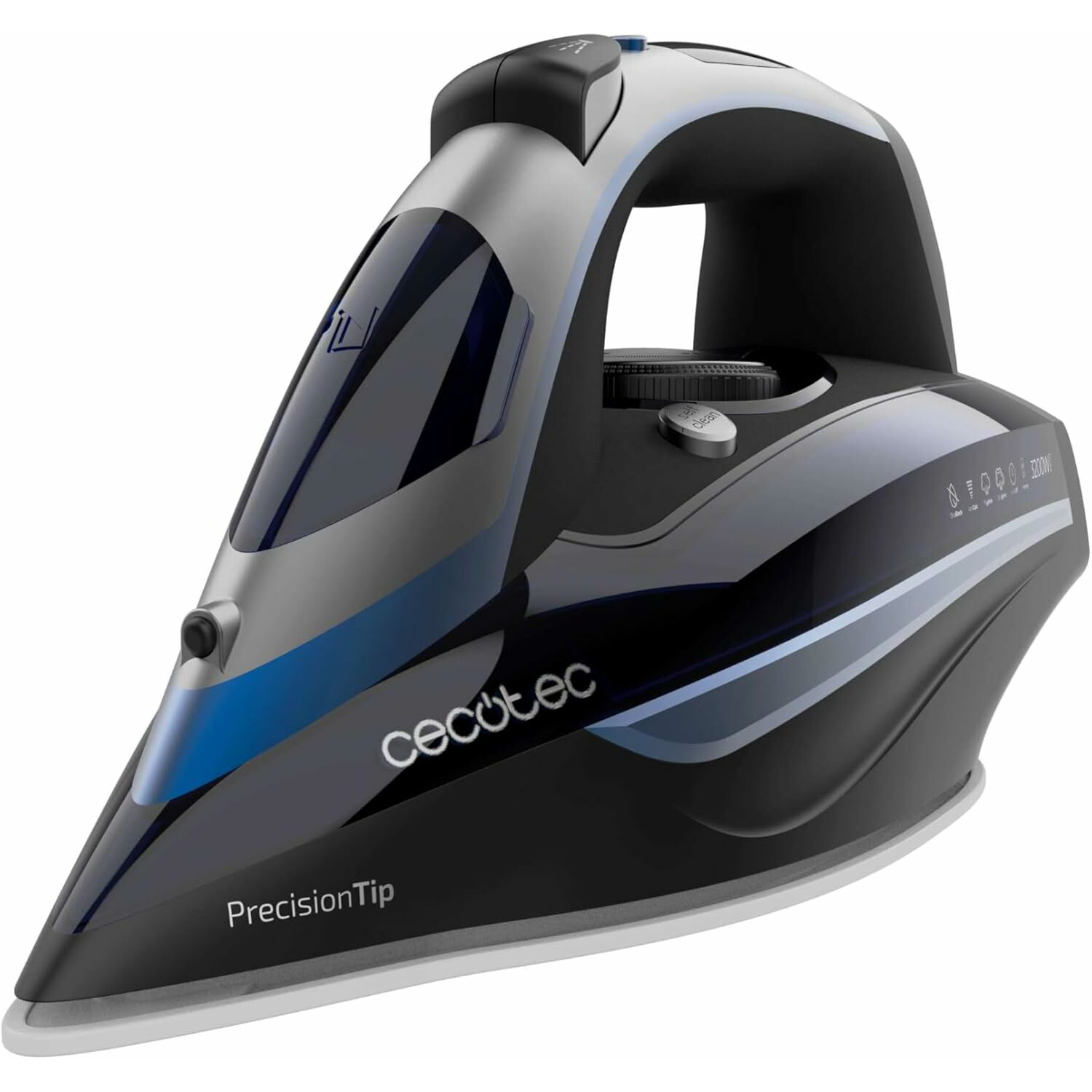 Cecotec IronHero 3200 i-Pump Gőzölős vasaló 3200W - Fekete/Szürke (1874)