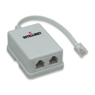 Intellinet 201124 netværks-splitter Hvid