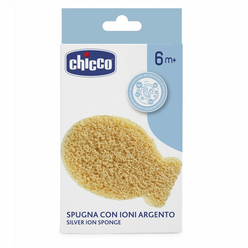 Chicco 00011524000000 detská kúpeľňová hubka Špongia Prírodný
