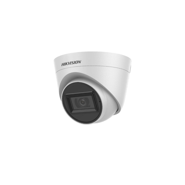 Куполна камера HIKVISION 2MP, вграден микрофон DS-2CE78D0T-IT3FS AoC, Бял