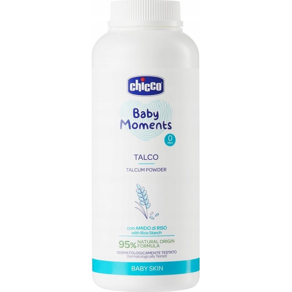 CHICCO Baby Moments powder with rice starch 150 g