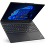 Lenovo ThinkPad E16 AMD Ryzen™ 5 7535HS Laptop 40,6 cm (16") WUXGA 16 GB DDR5-SDRAM 512 GB SSD Wi-Fi 6E (802.11ax) Windows 11 Pro Fekete