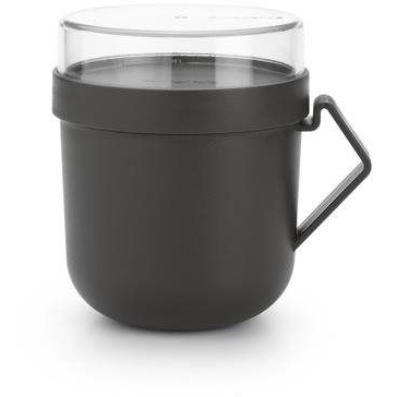 Brabantia Make & Take leveses bögre, 0,6 l, sötétszürke (203824)