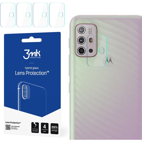  3MK 3MK Lens Protect Motorola Moto G10 Ochrona na obiektyw aparatu 4szt