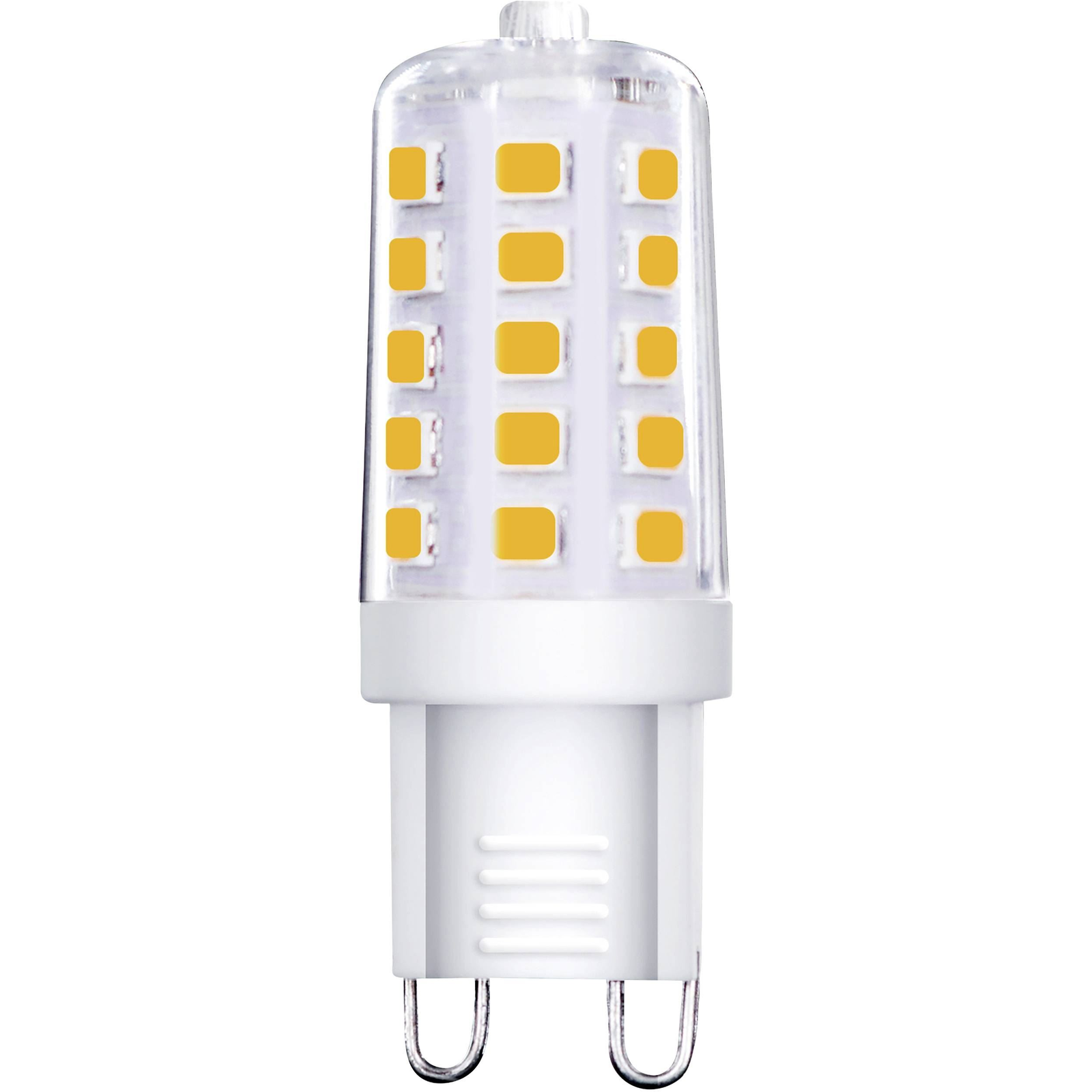 Müller-Licht LED EEK F (A - G) G9 Speciális forma 3 W = 28 W Melegfehér (O x Ma) 17 mm x 50 mm 1 db (401045) (ML401045)