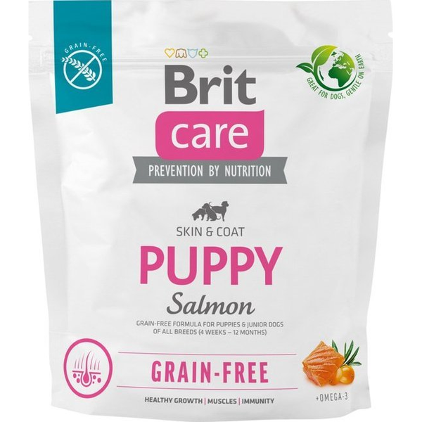 Brit Care Grain-free Puppy Salmon & Potato Száraztáp 1 kg