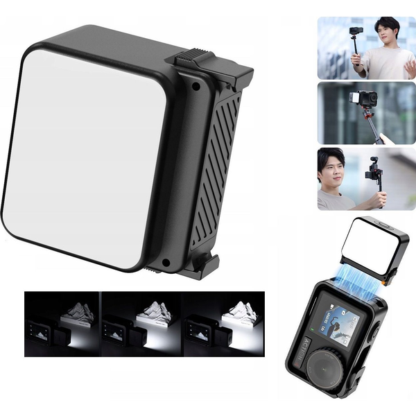 Ulanzi Mini Mała Lampa Diodowa LED IPX5 1,7W  do Kamery DJI ACTION 3 4 / Ulanzi / LM18