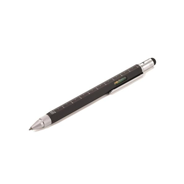 Troika Multifunkciós nyomógombos golyóstoll érintővel / Fekete (PIP20/BK)