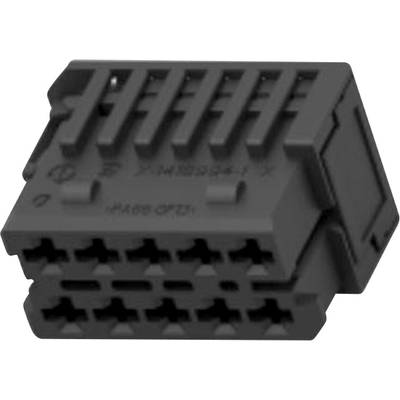 TE Connectivity Hüvelyház kábel MCP Pólusok száma 10 1418994-1 1 db (1418994-1)