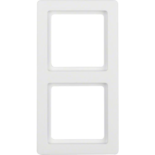 Berker 10126089 Rahmen 2fach Q.1 polarweiß samt