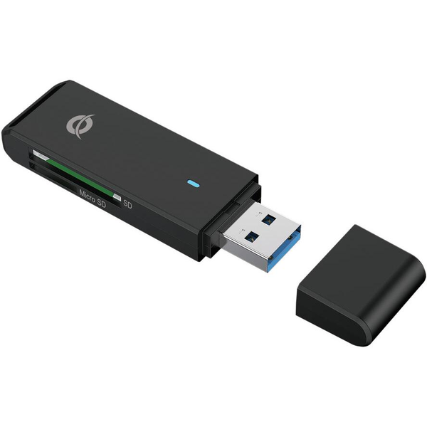 Conceptronic BIAN02B leitor de cartões USB 3.2 Gen 1 (3.1 Gen 1) Type-A Preto