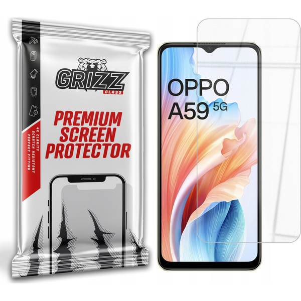  GrizzGlass Szkło hybrydowe GrizzGlass HybridGlass do Oppo A59