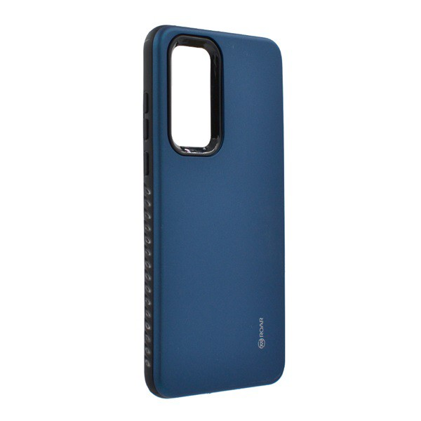 ROAR RICO ARMOR szilikon telefonvédő (közepesen ütésálló, műanyag hátlap, matt) SÖTÉTKÉK [Huawei P40]